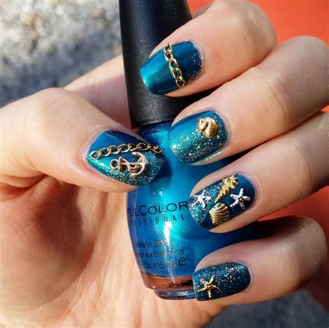 easy ocean nail designs